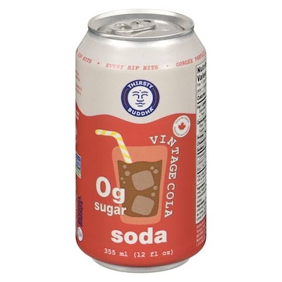 Thirsty Buddha Soda Vintage Cola 355 ml, $0.70/100ml