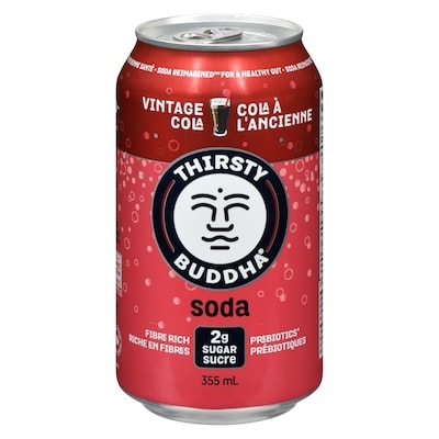 Thirsty Buddha Soda cola à l'ancienne 355 ml, 0,84 $/100ml