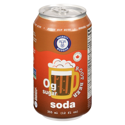 Thirsty Buddha Soda Root Beer 355 ml, $0.99/100ml