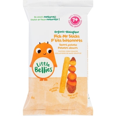 Little Bellies Sweet Potato Pick-Me Sticks 16 g, $24.94/100g