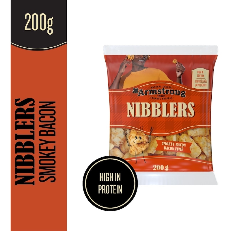 Nibblers Smokey Bacon Natural Cheese Snacks