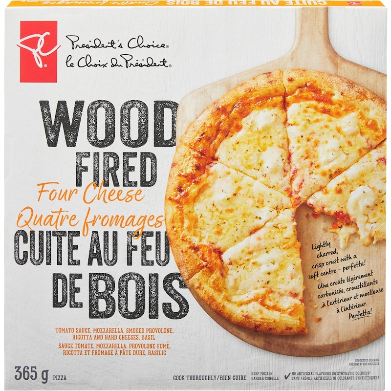 Wood Fired Four Cheese Pizza