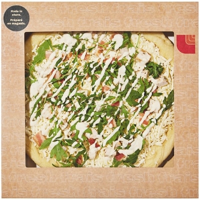 null Chicken Ceasar Pizza 12-Inch - Made Fresh In Store 490 g, $2.04/100g