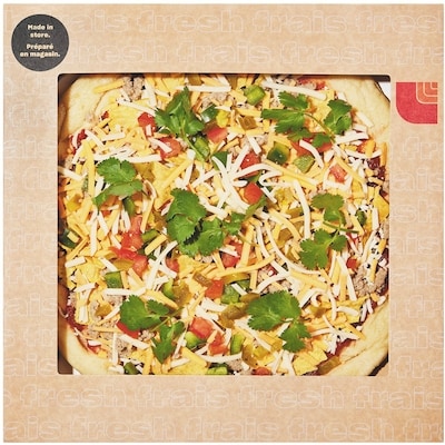 null Pizza nachos - Fraîchement Préparé en Magasin 502 g, 1,99 $/100g