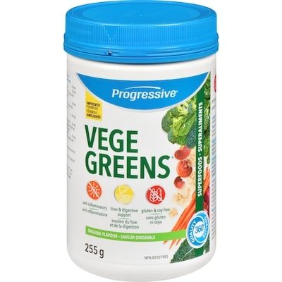 Progressive Vegegreens Superfoods Original Flavour 255 g, $21.96/100g