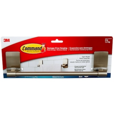 Command Porte-serviette à mains pour la salle de bain 1 ea, 20,00 $/1ch
