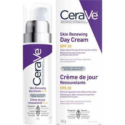 CeraVe Crème de jour renouvelante FPS 30 50 g, 71,22 $/100g
