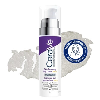 CeraVe Crème renouvelante de jour au rétinol, FPS 30 50 g, 67,98 $/100g