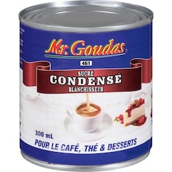 Mr Goudas Sucré condensé blanchisseur 300 ml, 0,60 $/100ml
