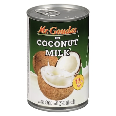 Mr Goudas Coconut Milk 400 ml, $0.57/100ml