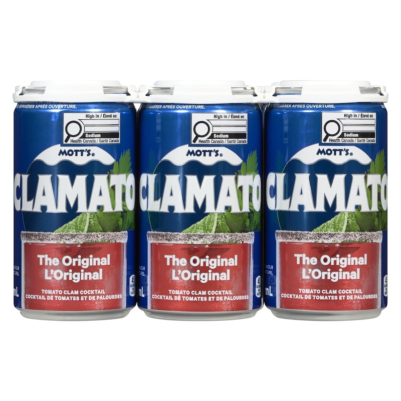 Clamato Tomato Clam Cocktail Original