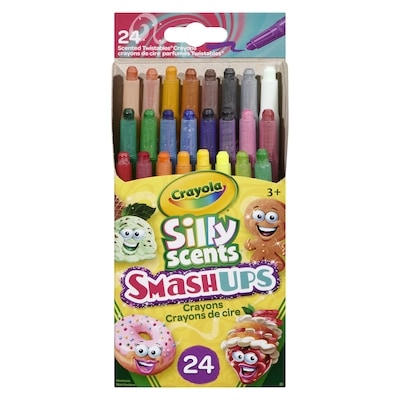 Crayola Silly Scents Smashups Crayons 24 ea, $0.42/1ea