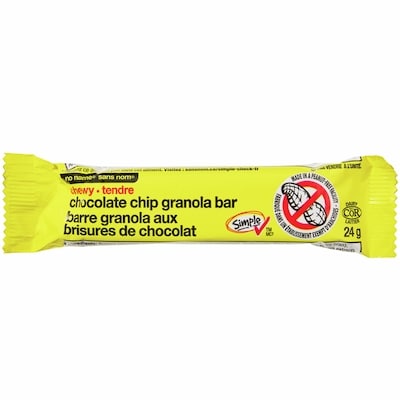Chewy Chocolate Chip Granola Bars