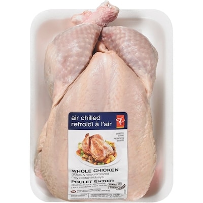 President's Choice Air-Chilled Whole Chicken $9.90/1kg $4.49/1lb