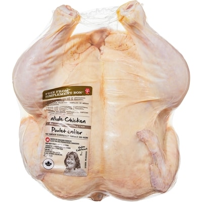 le Choix du Président Poulet entier refroidi à l'air Simplement Bon 13,87 $/1kg 6,29 $/1lb