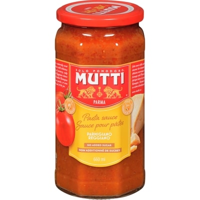 Mutti Pasta Sauce Parmigiano Reggiano 660 ml, $1.59/100ml