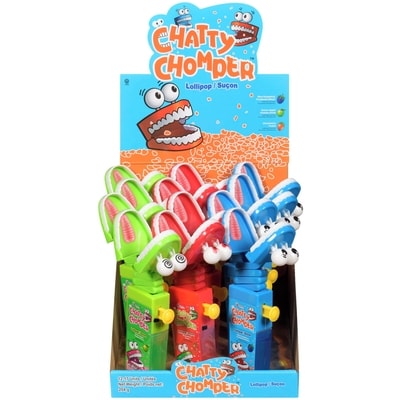 Exclusive Brands Chatty Chomper Lollipop 12x17.0 g, $9.31/100g