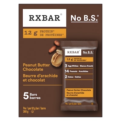 RXBAR beurre d'arachide et chocolat barres