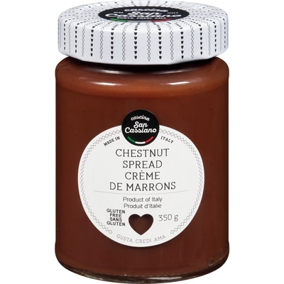 Cascina San Cassiano Chestnut Spread Cream, Gluten Free, Product of Italy 350 g, $2.57/100g