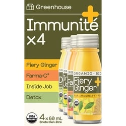 Greenhouse Immunité 4 x 60 mL 60 ml, 26,67 $/100ml