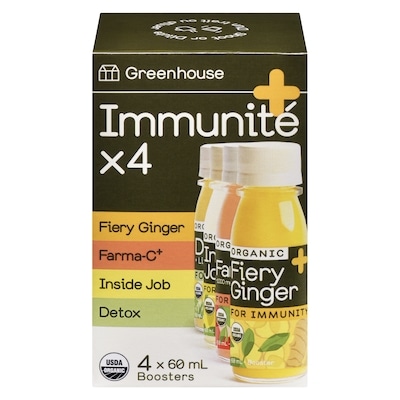 Greenhouse Boosters immunité 60 ml, 23,33 $/100ml