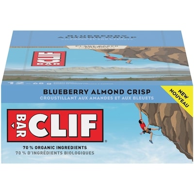 CLIF Bar Blueberry Almond Crisp Energy Bar 0.07 kg, $3.99/100g