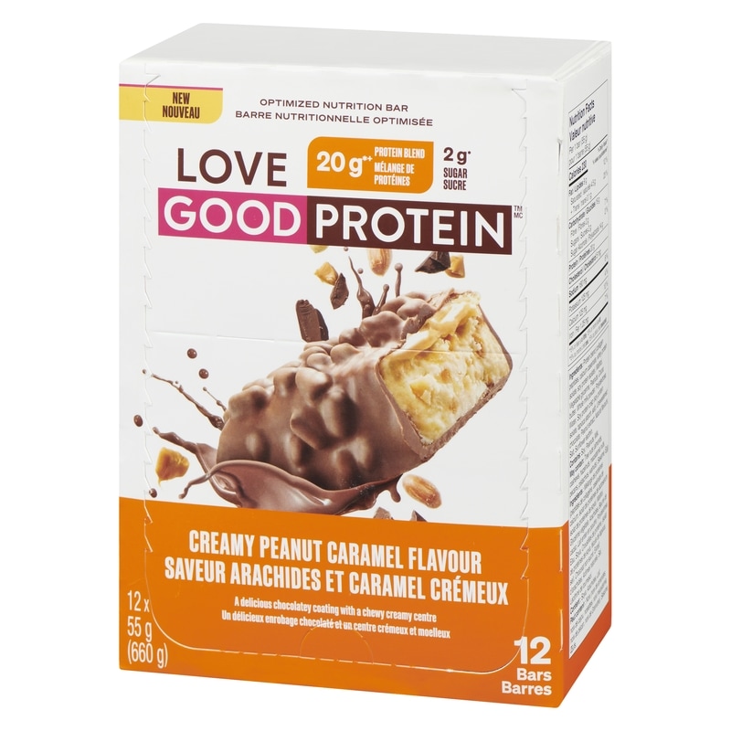 Optimized Nutrition Bar Creamy Peanut Caramel Flavour (Case)