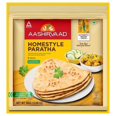 Aashirvaad Paratha à la maison 360 g, 0,97 $/100g