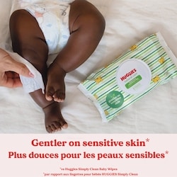 Huggies Natural Care Sensitive Baby Wipes, Unscented, 15 Flip-Top