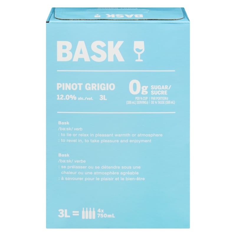 White Wine Pinot Grigio (ID required at pick-up)