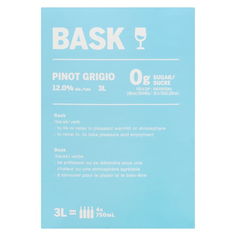 White Wine Pinot Grigio (ID required at pick-up)