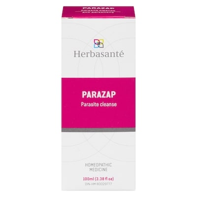 Herbasante Homeopathic Medicine Parazap 100 ml, $40.99/100ml