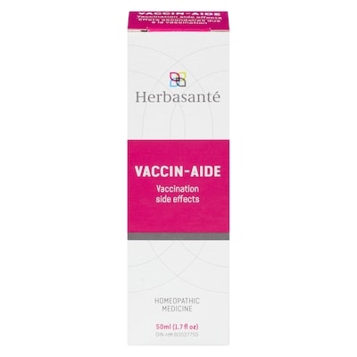 Herbasante Homeopathic Medicine Vaccin-Aide 50x50.0 ml, $51.98/100ml