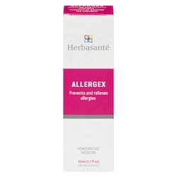 Herbasante Homeopathic Medicine Allergex 50x50.0 ml, $53.98/100ml