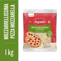 Saputo Mozzarellissima Pizza Mozzarella Shredded Cheese 1 kg, $2.00/100g