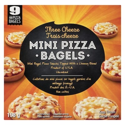 Mini-pizza aux trois fromages Bagel&nbsp;Bites