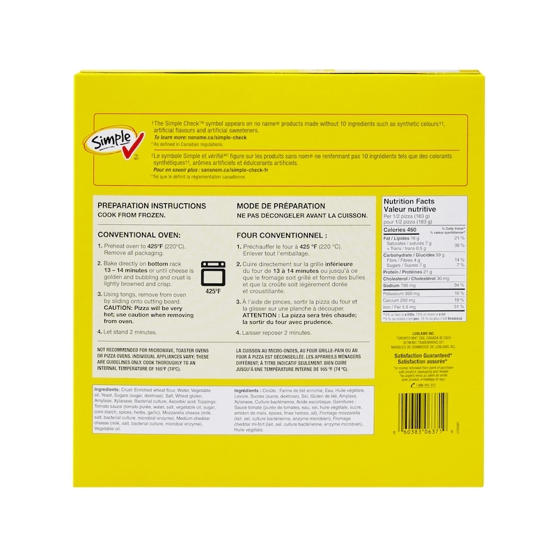 Thin Crust Cheese Pizza