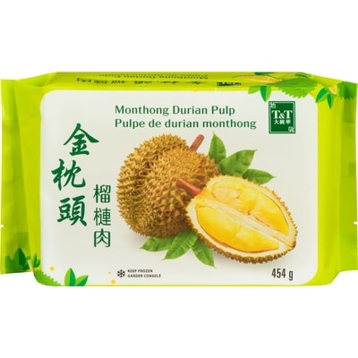 T&T Monthong Durian Pulp 454 g, $3.30/100g