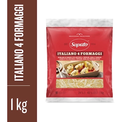 Saputo Fromage Italiano 4 Formaggi râpé 1 kg, 1,60 $/100g