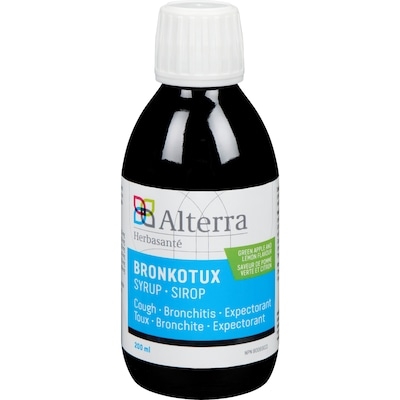 Herbasante Bronkotux Syrup Green Apple And Lemon Flavour 200 ml, $15.50/100ml