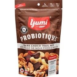 Yumi Organics Probiotique Dark Choco Trail Mix 175 g, $4.57/100g