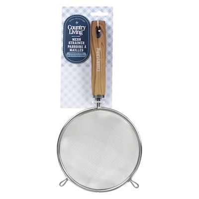 Country Living Mesh Strainer Stainless Steel 1 ea, $10.00/1ea
