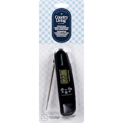 Country Living Instant Read Digital Thermometer With Folding Probe 1 ea, $17.00/1ea
