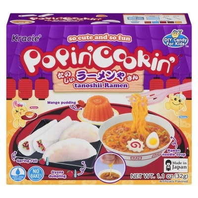 KRACIE Popin' cookin' diy candy for kids tanoshii ramen 31 g, 17,06 $/100g