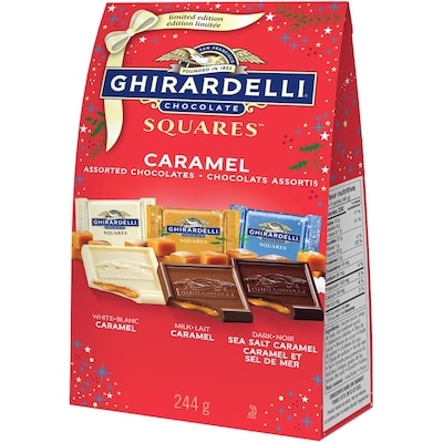 Ghirardelli Caramel Assorted Chocolate Squares 244 g, $5.32/100g