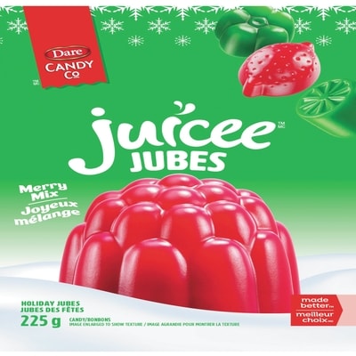 Dare Festive Juicee Jubes 225 g, $1.33/100g