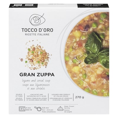 Tocco D'Oro Legume, Barley & Rice Soup 270 g, $4.81/100g