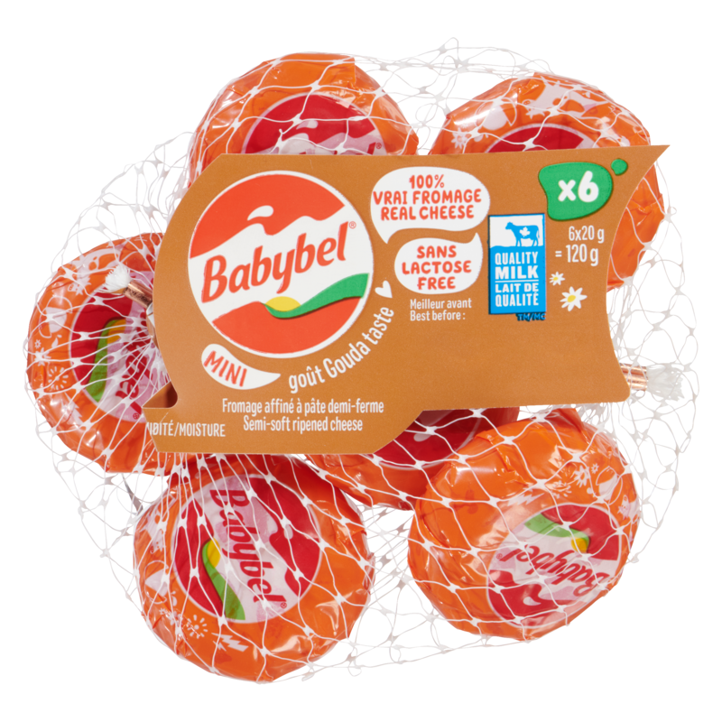 Semi-Soft Ripened Cheese Mini Gouda Taste 24% M.F.