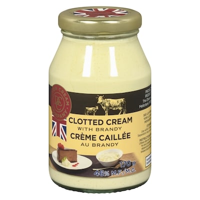 null Clotted Cream With Brandy 46% M.F. 170 g, $7,052.94/100g