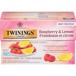 Flavoured Herbal Tea Raspberry & Lemon